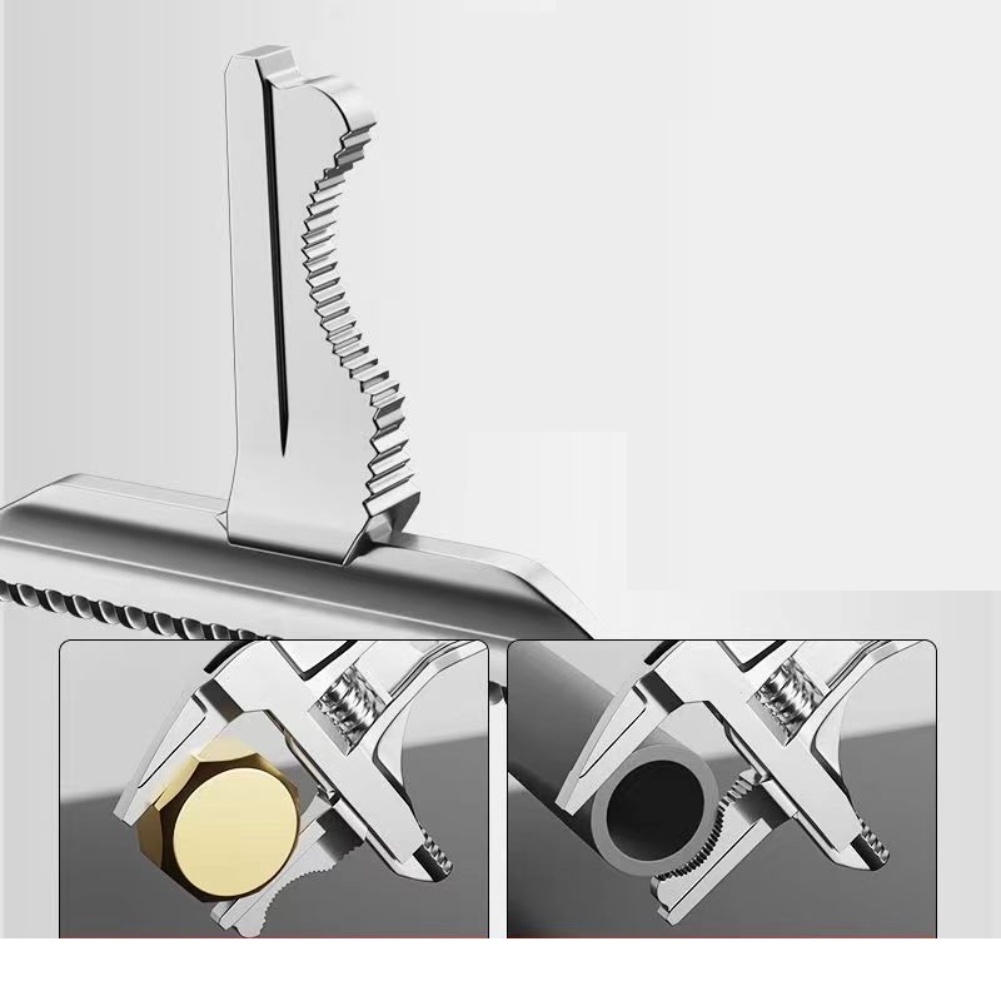 Pipe Wrench Adjustable - Under-sink Repair Adjustable Wrench Pipe Repair