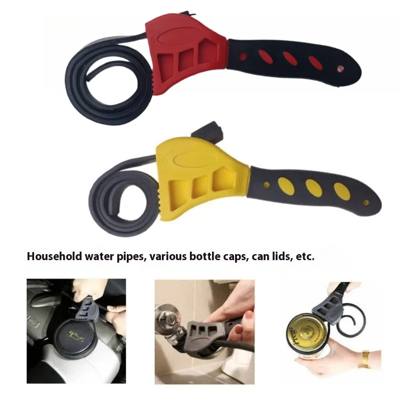6 Inch Adjustable Rubber Strap - огляд і ціна Pipe Wrench Adjustable