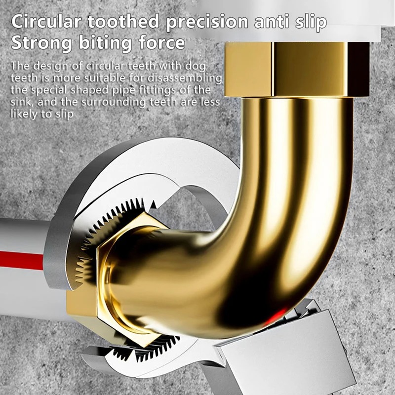 Feng Witt multi-functional sin - огляд і ціна Pipe Wrench Adjustable