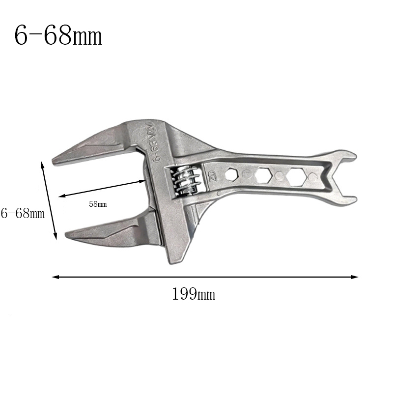 Adjustable Bathroom Wrench Spa - огляд і ціна Pipe Wrench Adjustable