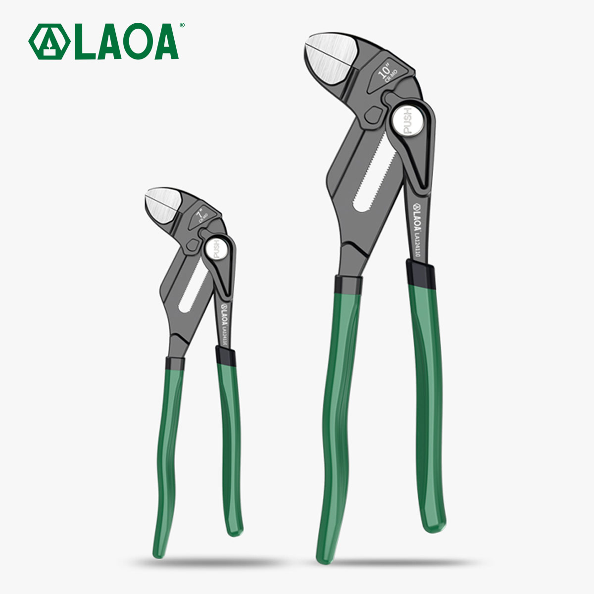 LAOA 1PC Quick Pliers 7'' 10'' - огляд і ціна Pipe Wrench Adjustable