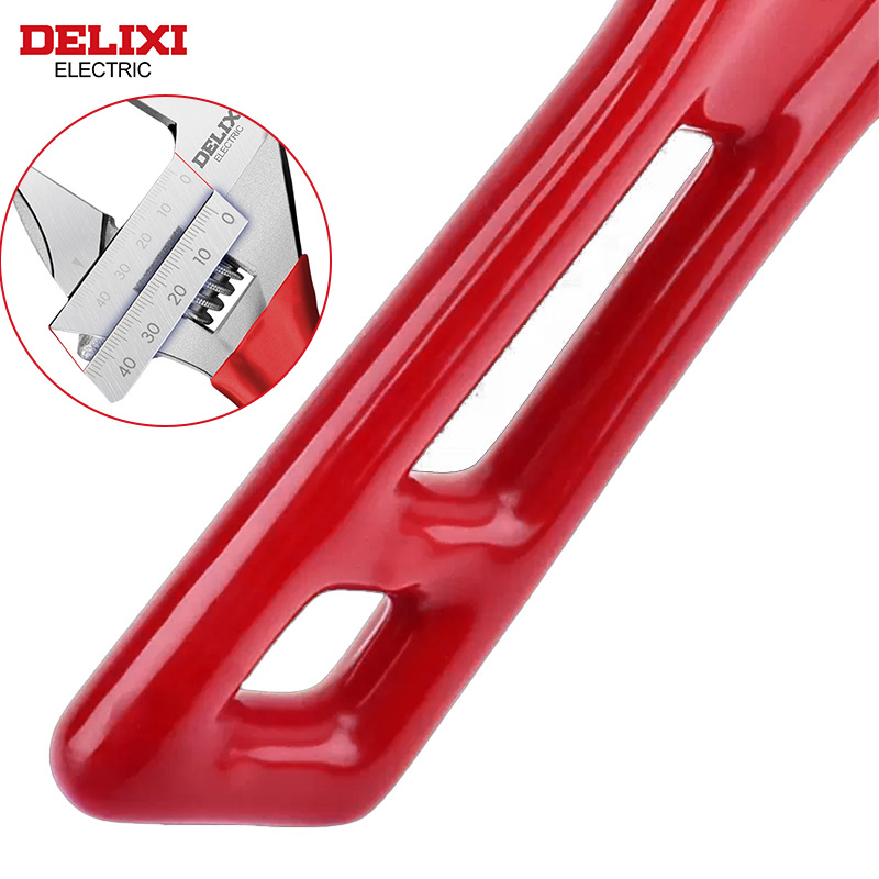 DELIXI ELECTRIC Short Handle W - огляд і ціна Pipe Wrench Adjustable