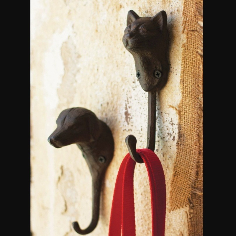 1pc Rustic Cast Iron Hook Dog/ - огляд і ціна Home Improvement Cast