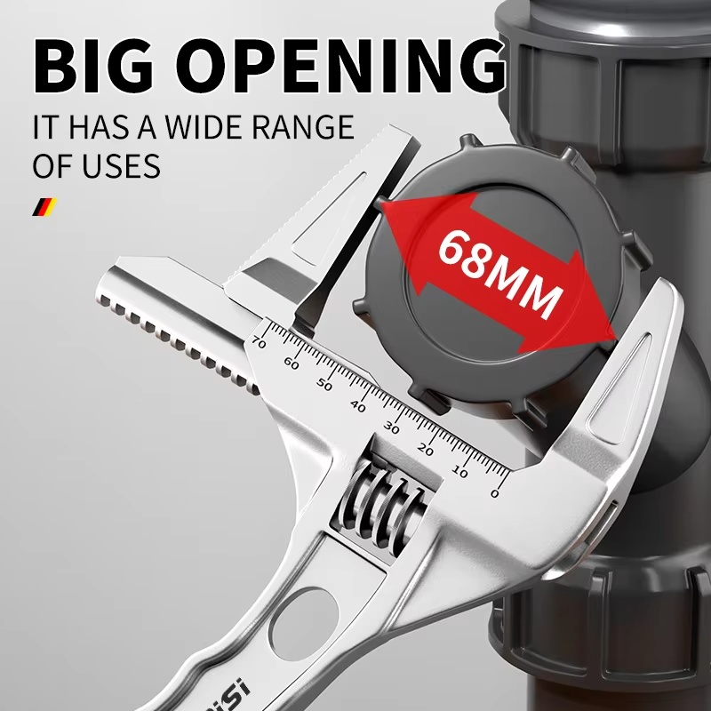 Durable Wide-Jaw Adjustable Pi - огляд і ціна Pipe Wrench Adjustable