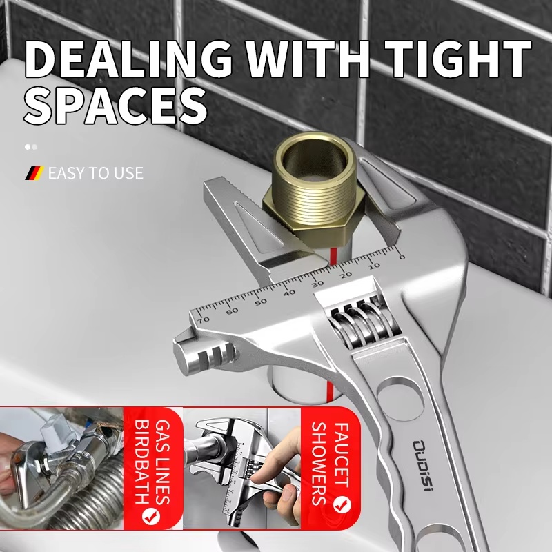 Durable Wide-Jaw Adjustable Pi - огляд і ціна Pipe Wrench Adjustable