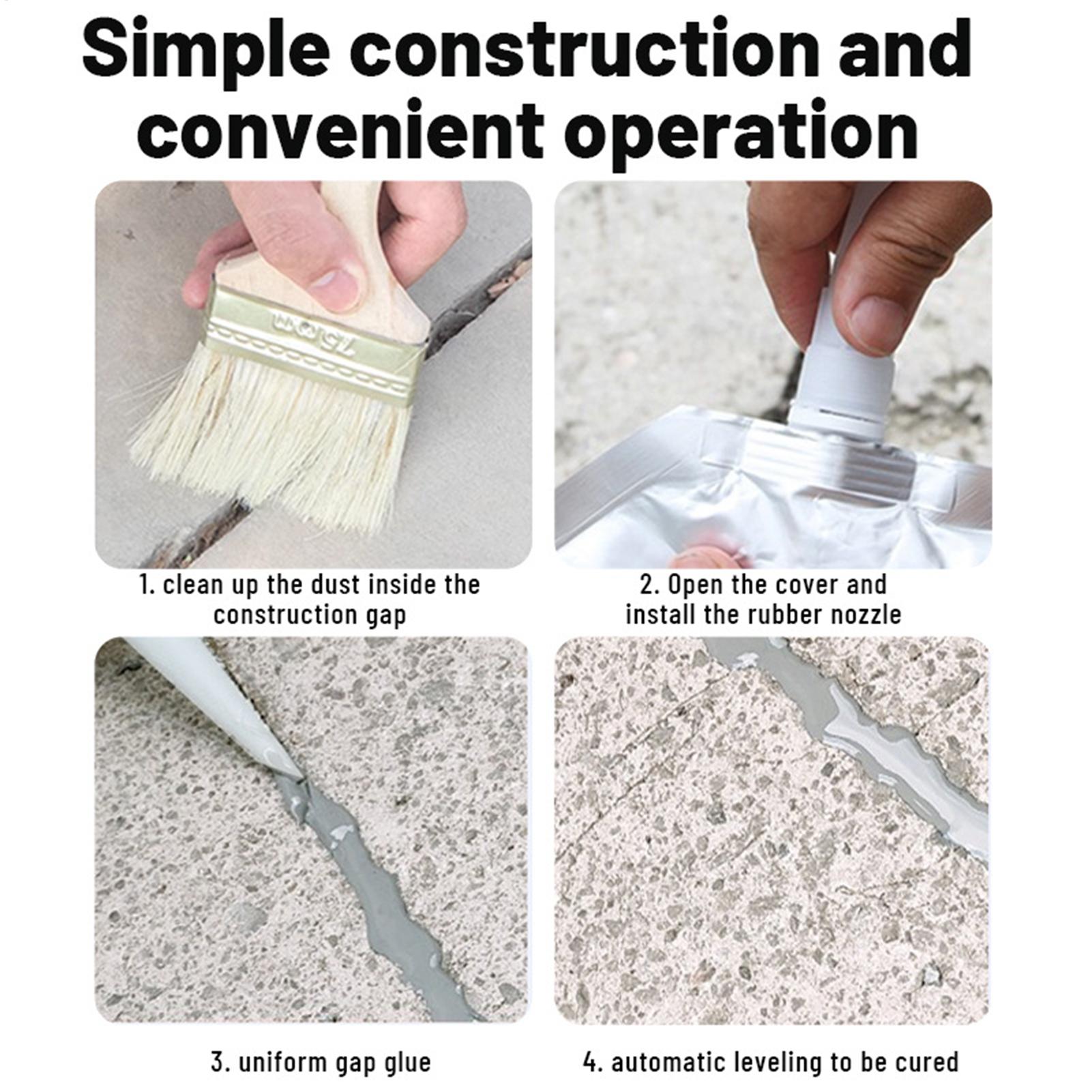 Concrete Crack Filler Concrete - огляд і ціна Roof Sealant Patch