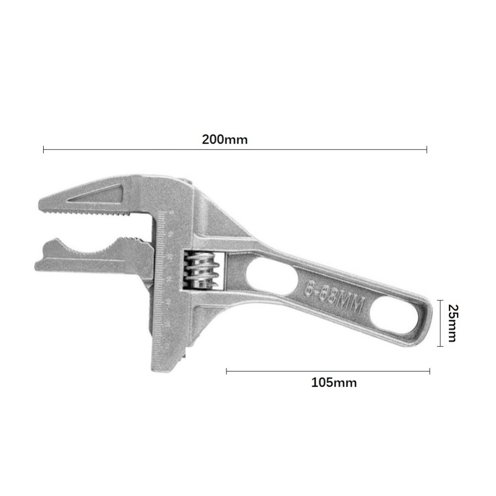 Under-sink Repair Adjustable W - огляд і ціна Pipe Wrench Adjustable